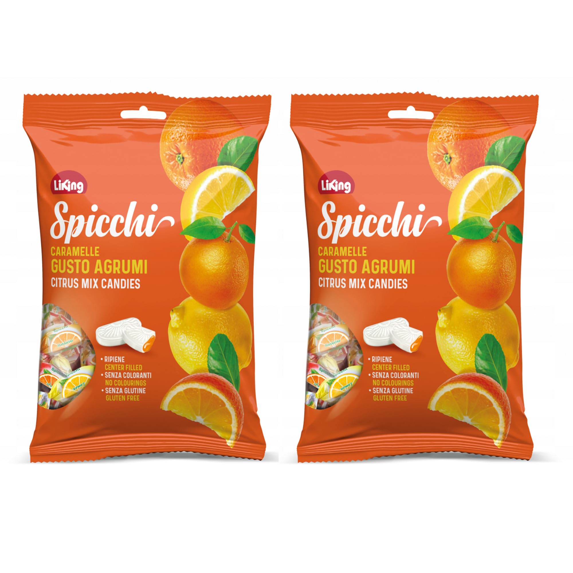 Amazon.com : Sanniti Spicchi Citrus Mix Candies | Hard Candy with